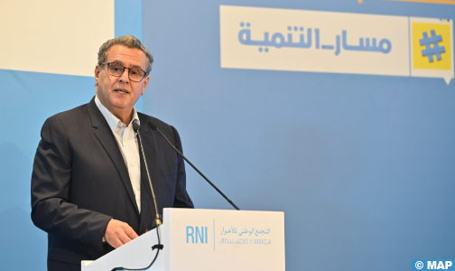انعقاد المجلس الوطني للتجمع الوطني للأحرار يتزامن مع قرب استكمال نصف الولاية الحكومية في ظرفية وطنية تتميز بالمنحى الإيجابي لمسار التنمية (أخنوش)