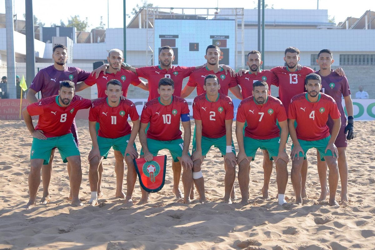 المنتخب المغربي لكرة القدم الشاطئية يتأهل لنهائي الدوري الدولي الودي كوسافا بعد فوزه على مالاوي