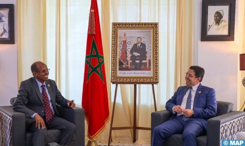السيد بوريطة يتباحث ببانجول مع وزير الشؤون الخارجية الجيبوتي