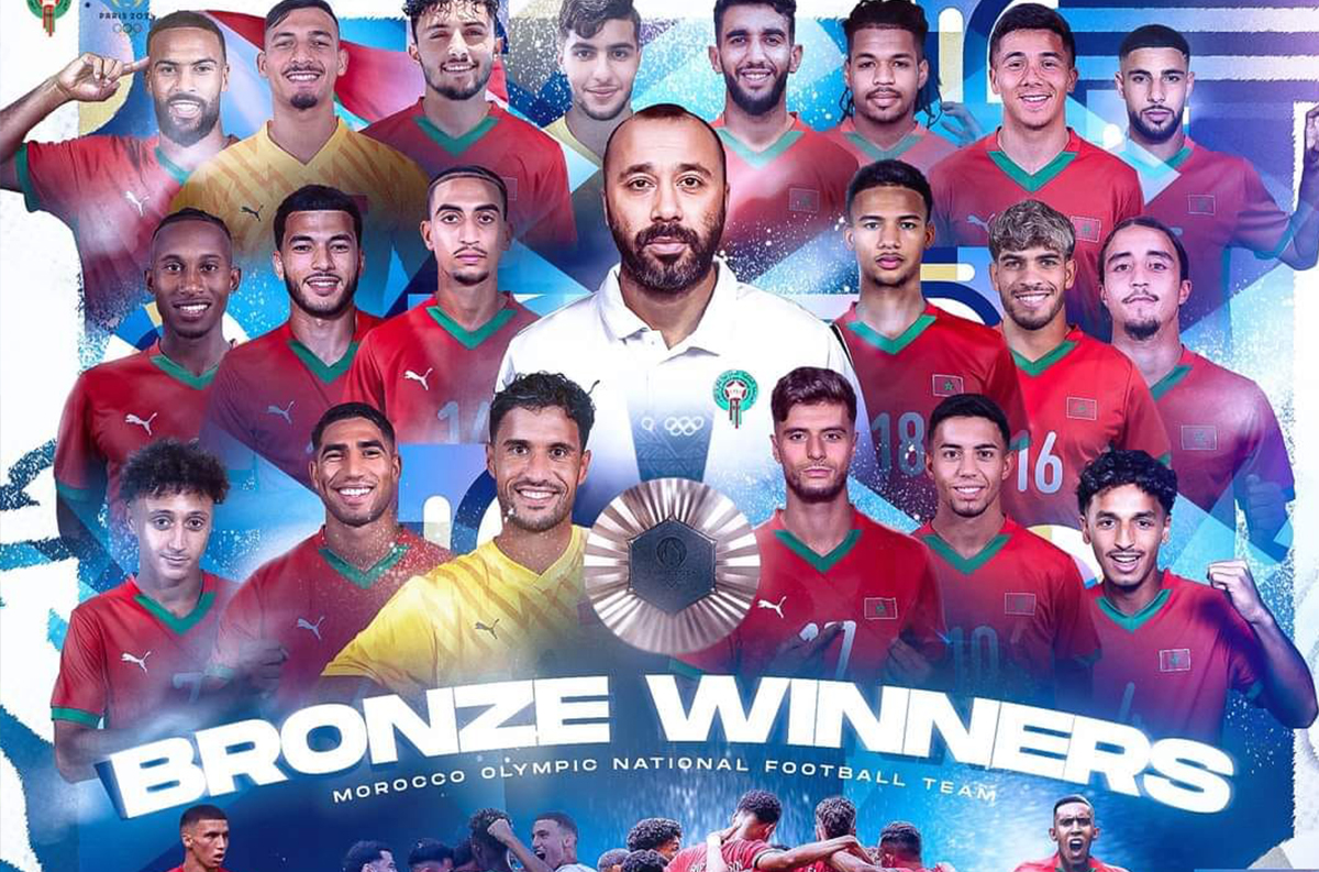 الاتحاد الإفريقي: تتويج أشبال الأطلس ببرونزية أولمبياد باريس 2024 يكرس مكانة المغرب كقوة كروية