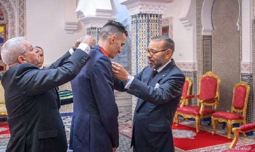 جلالة الملك يستقبل بتطوان البطل الأولمبي سفيان البقالي – ماپ إكسپريس