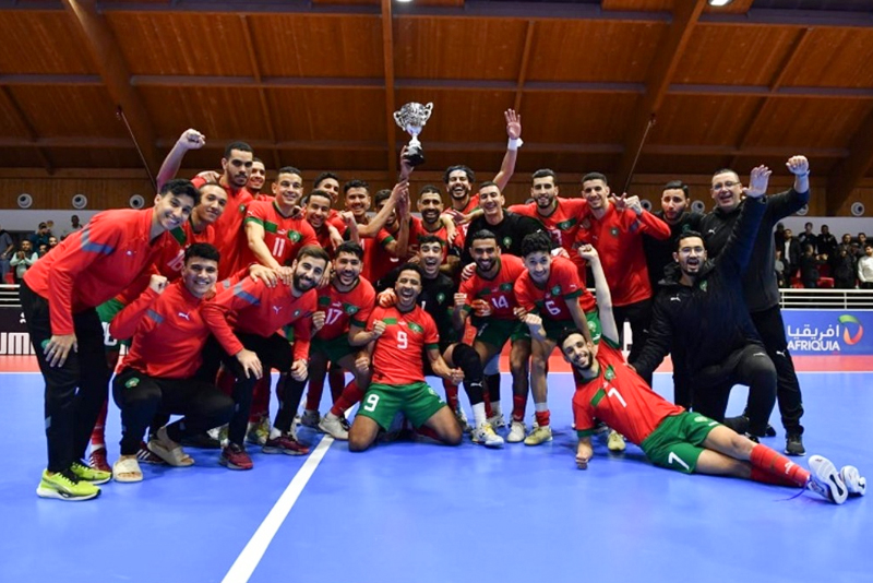 كرة القدم داخل القاعة.. المنتخب المغربي يفوز بالدوري الدولي للجامعة الملكية المغربية لكرة القدم