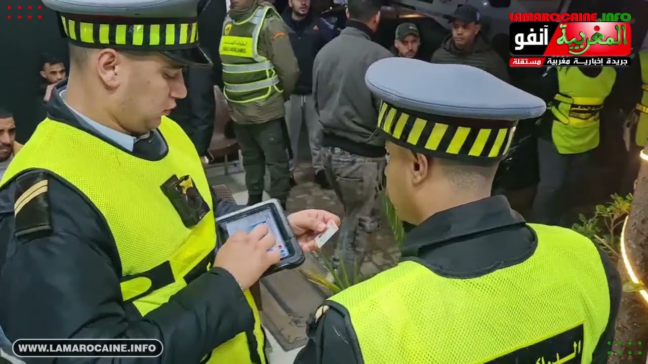 الدرك الملكي في حملة أمنية مكثفة بمناسبة رأس السنة الميلادية 2026 بمنطقة الفتح 1 ببني يخلف المحمدية