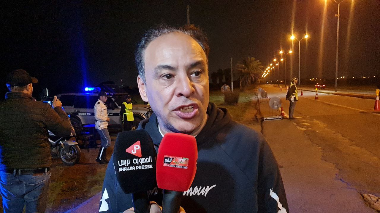 خالد مول الدعوة حصل لنا في باراج بالوما و ها شنو قال على رجال الامن ببلادنا ورأس السنة الميلادية
