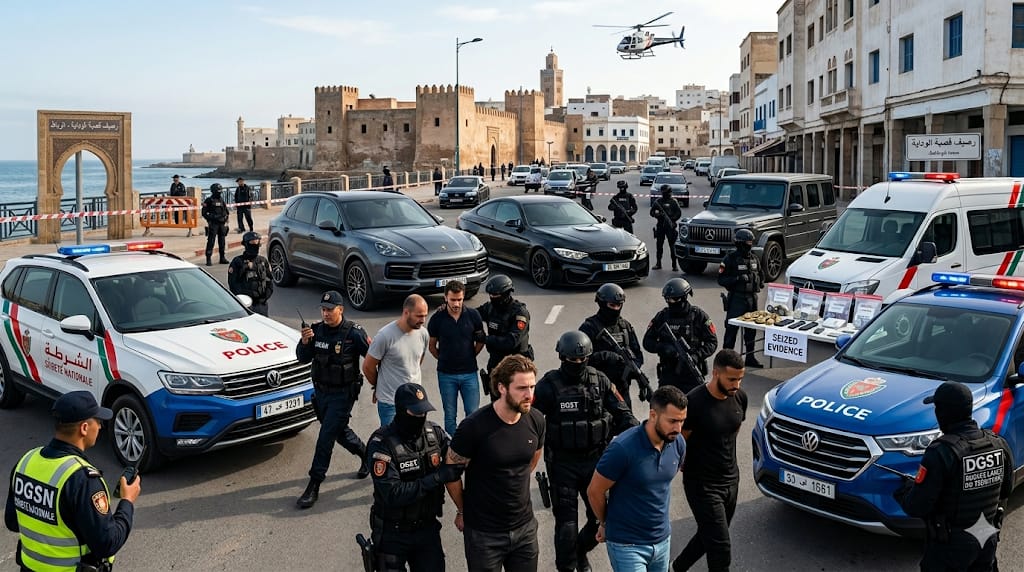 تفكيك شبكة مطلوبين دوليًا.. توقيف 11 شخصًا بمراكش وطنجة وحجز ممتلكات وأموال مشبوهة