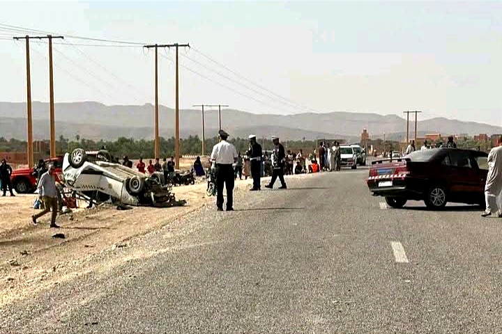 طاطا تحت الصدمة.. مصرع خمسة أشخاص بينهم طفل في حادث سير مروع عند مدخل المدينة