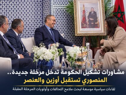 مشاورات تشكيل الحكومة تدخل مرحلة جديدة … المنصوري تستقبل أوزين و العنصر