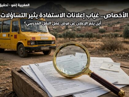 الأخصاص.. غياب إعلانات الاستفادة يثير تساؤلات حول معايير اختيار سائقي ومرافقي النقل المدرسي
