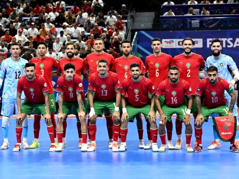 أسود الفوتسال يكتسحون مصر بسداسية نظيفة و يضربون موعدا مع أنغولا في نهائي كأس إفريقيا